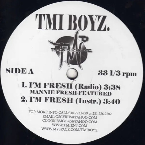 The tmi boyz fresh vinyl - the,