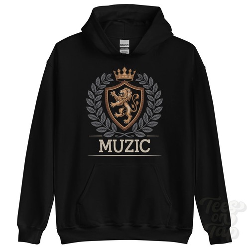 Muzic fantasy wappen hoodie - fantasy,
