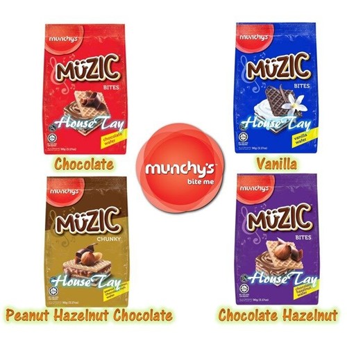 Munchy muzic chocolate - munchy’s,