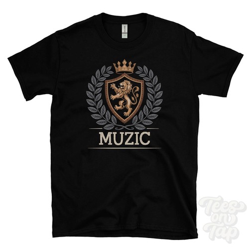 Muzic fantasy wappen shirt - fantasy, t-shirt